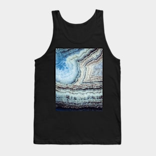 Banded agate rock Tank Top